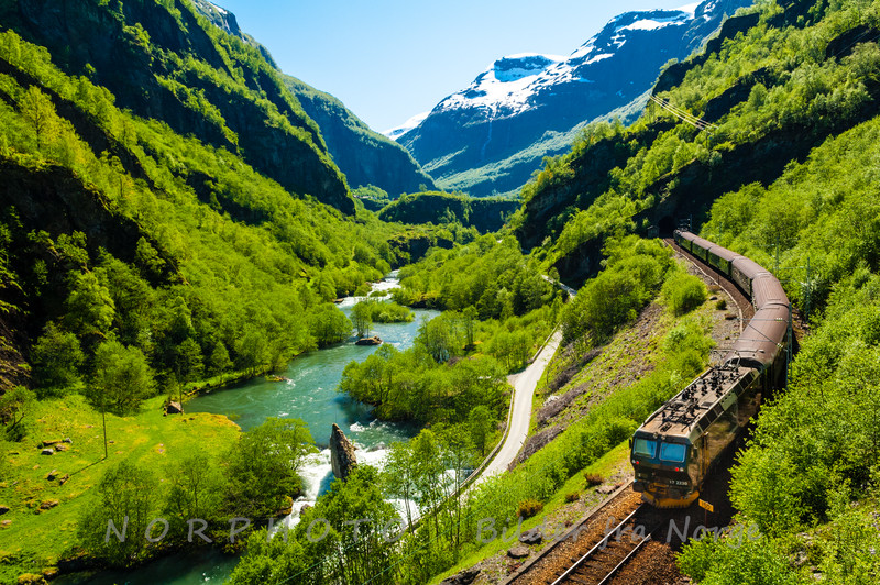 The Flåm railway